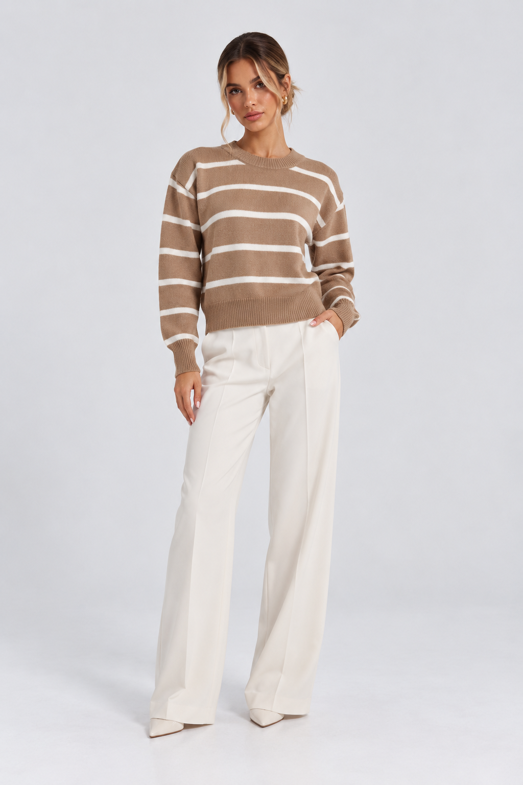 Olivia Classic Stripe Sweater