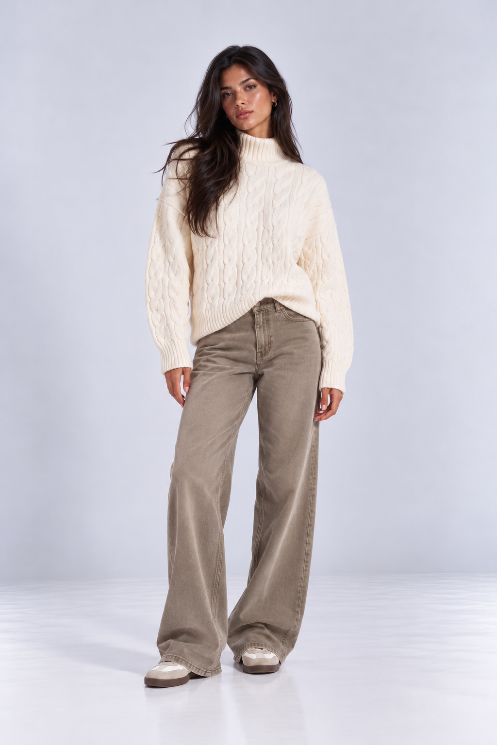 Amber Cable Knit Sweater