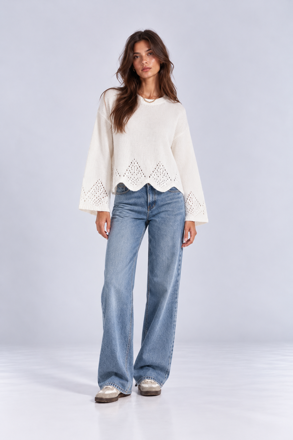 Clara Crochet Sweater