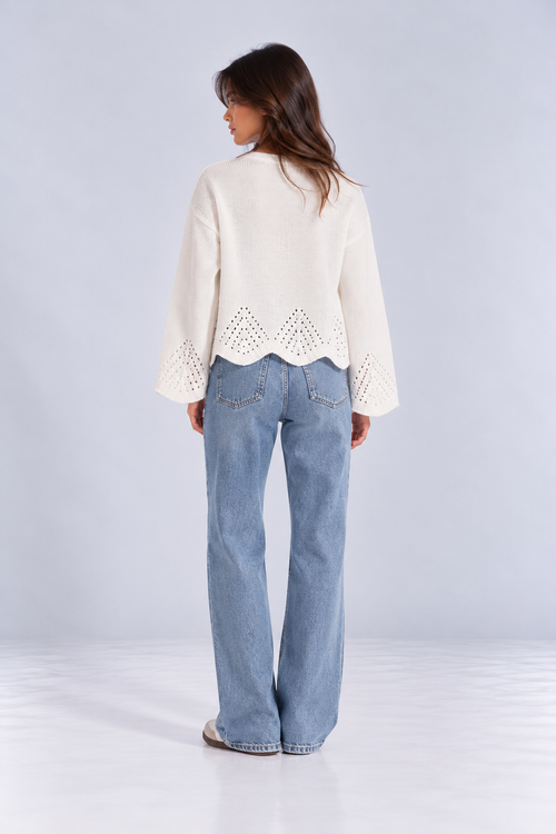 Clara Crochet Sweater