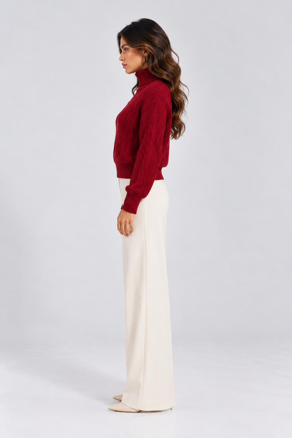Emma Classic Cable-Knit Sweater