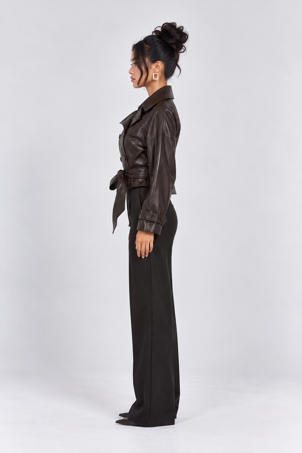 Naomi Tailored Leather Jacket